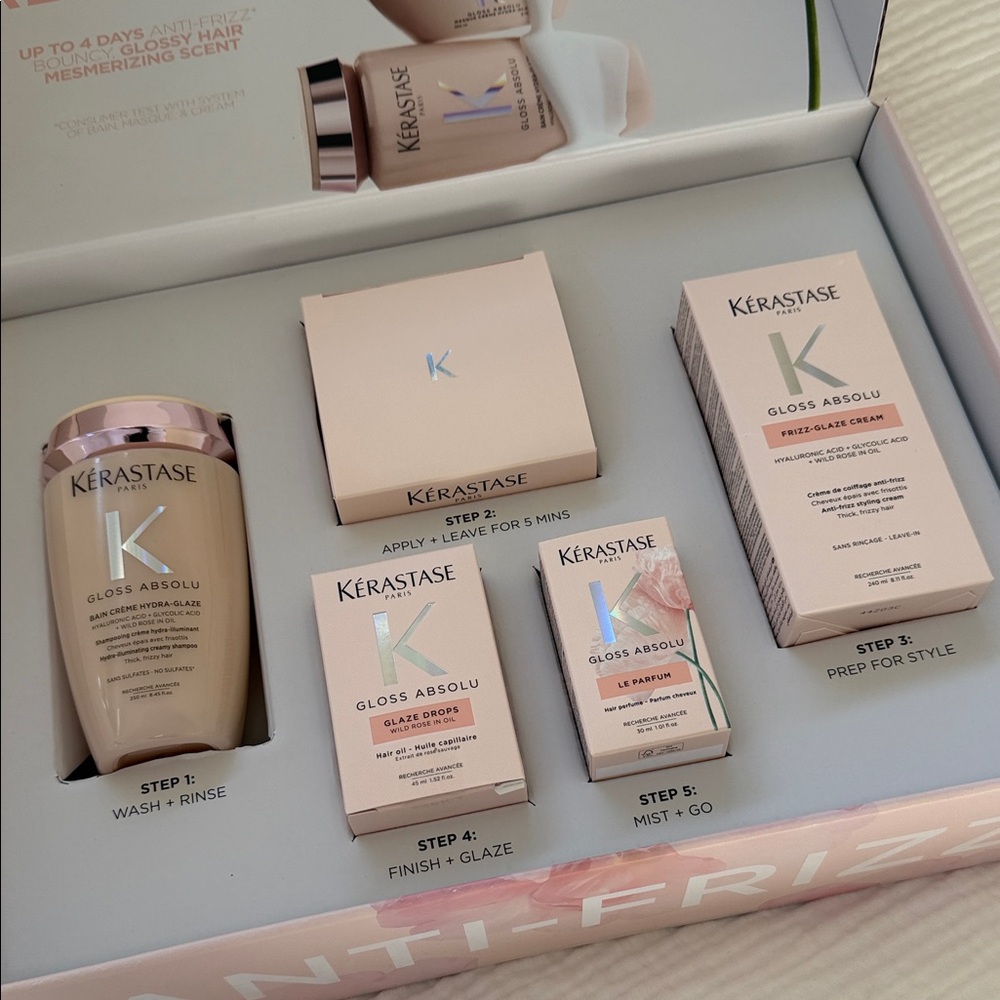 Kérastase Gloss Absolu Hair Care Set - Never used - NEW